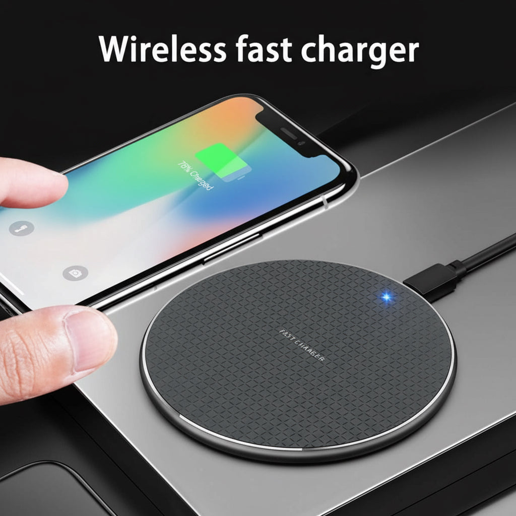 15W Fast Wireless Charger Pad