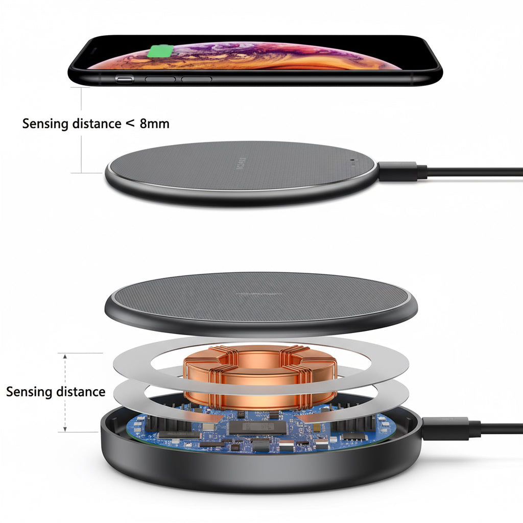 15W Fast Wireless Charger Pad